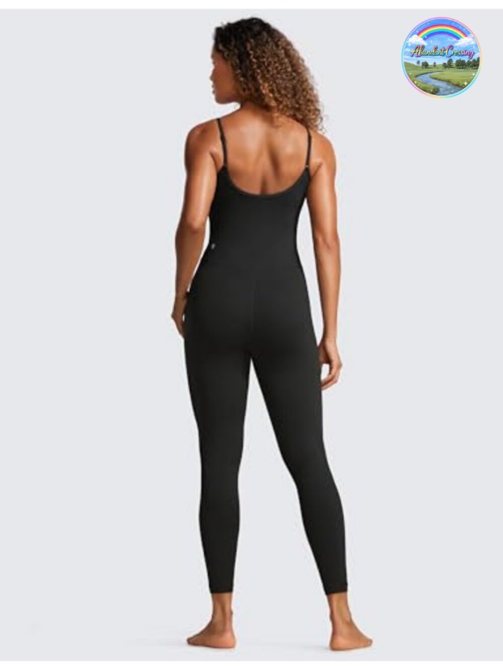 Butterluxe Cami Strap Jumpsuit - Ultra Soft Yoga Romper with Built-in Pads